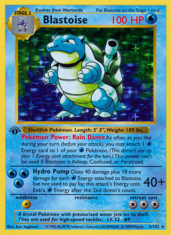 Base Set Blastoise #2