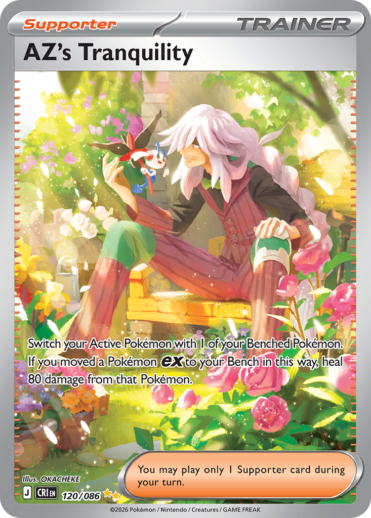 AZ's Tranquility Special Illustration Rare from Chaos Rising