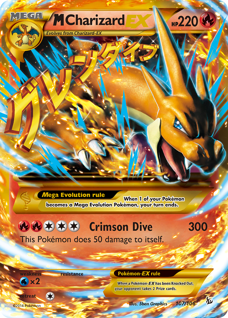 M Charizard EX Full Art from Flashfire