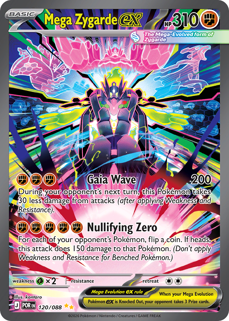 Mega Zygarde ex SIR #120 Perfect Order