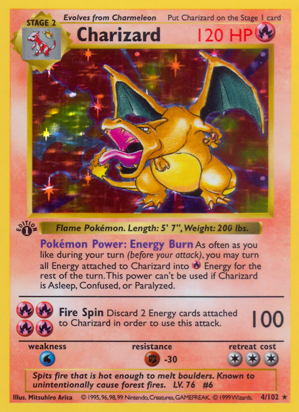 Base Set Charizard, the gold standard