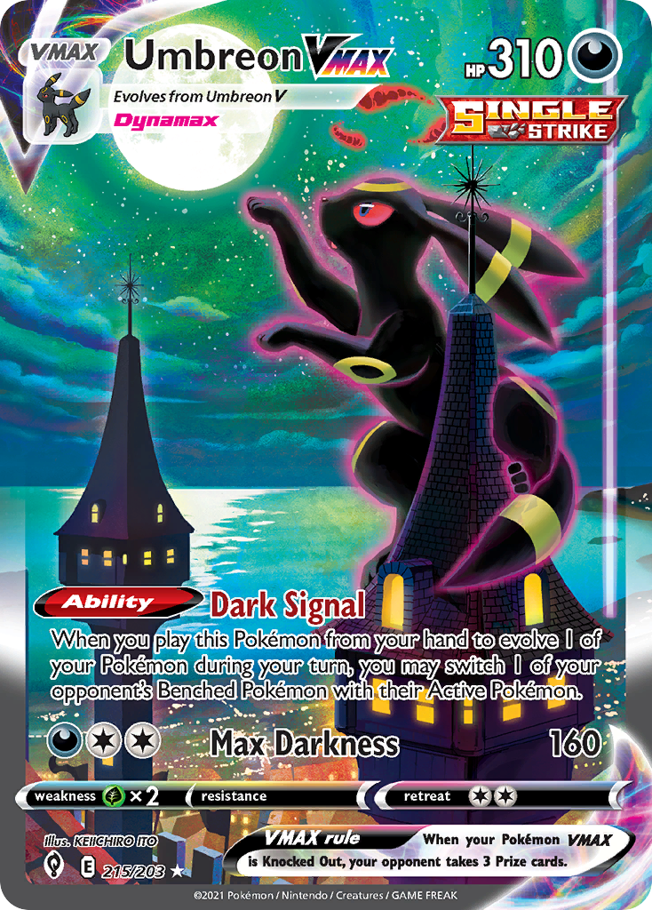 Umbreon VMAX Alt Art, modern grail