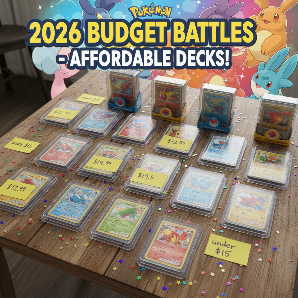 Best Budget Pokemon TCG Decks for Beginners in 2026